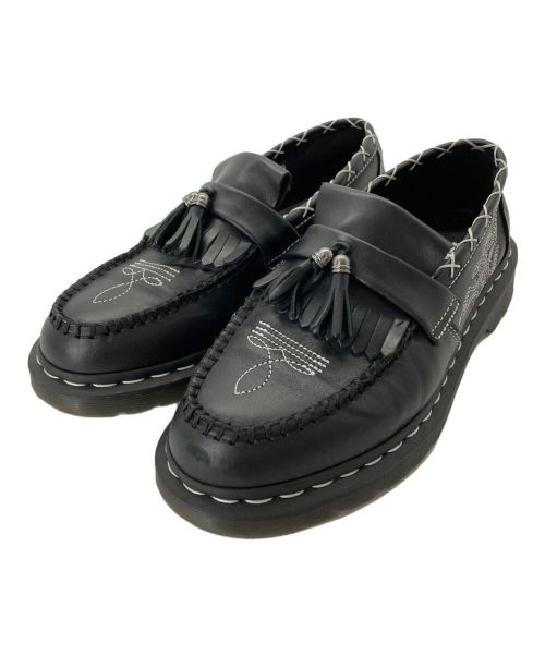 Dr.Martens（ドクターマーチン）Dr.Martens (ドクターマーチン) タッセルローファー ブラック サイズ:UK７の古着・服飾アイテム