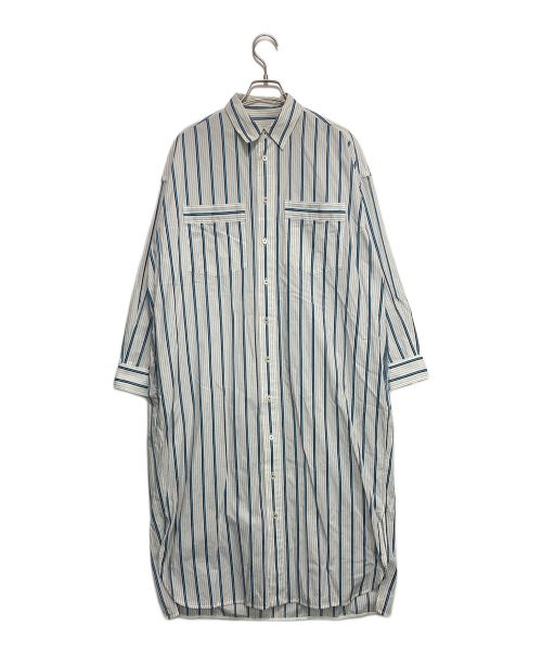 ticca（ティッカ）ticca (ティッカ) シャツワンピース ホワイト サイズ:FREEの古着・服飾アイテム