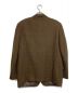 COMME des GARCONS HOMME PLUS (コムデギャルソンオムプリュス) ウールチェックジャケット ブラウン サイズ:M：14000円