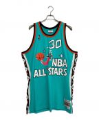 MITCHELL & NESSミッチェルアンドネス）の古着「MITCHELL & NESS SWINGMAN JERSEY ALL-STAR/ゲームシャツ」｜ブルー