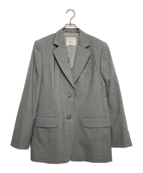 Burberry's（バーバリーズ）Burberry's (バーバリーズ) テーラードジャケット グレー サイズ:42の古着・服飾アイテム