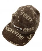 SUPREME×Harris Tweedシュプリーム×ハリスツイード）の古着「4パネルキャンプキャップ」｜ブラウン