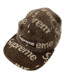 SUPREME×Harris Tweed（シュプリーム×ハリスツイード）の古着「4パネルキャンプキャップ」｜ブラウン