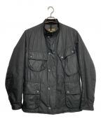 Barbour×Denhamバブアー×デンハム）の古着「SHIELDS A7 WAX JACKET」｜ブラック