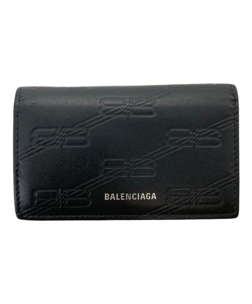 BALENCIAGA（バレンシアガ）BALENCIAGA (バレンシアガ) BBモノグラム６連キーケース ブラックの古着・服飾アイテム