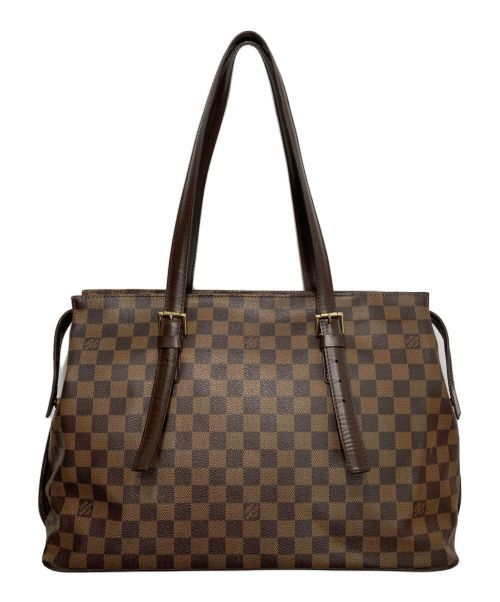 LOUIS VUITTON（ルイ ヴィトン）LOUIS VUITTON (ルイ ヴィトン) ダミエ チェルシー/トートバッグ ブラウンの古着・服飾アイテム