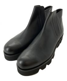 PADRONE（パドローネ）の古着「INNERGORE BOOTS with Chunky Sole」｜ブラック