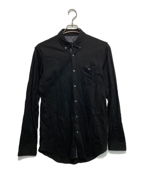 BURBERRY BLACK LABEL（バーバリーブラックレーベル）BURBERRY BLACK LABEL (バーバリーブラックレーベル) シャツ ブラック サイズ:Lの古着・服飾アイテム