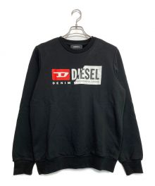 DIESEL（ディーゼル）の古着「S-GIRK-CUTY スウェット」｜ブラック