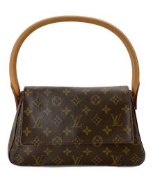 LOUIS VUITTON（ルイ ヴィトン）の古着「ミニ ルーピング／ハンドバッグ」｜ベージュ