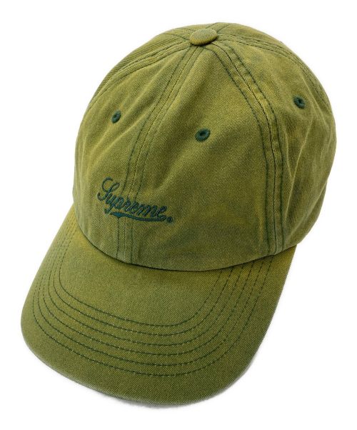 SUPREME（シュプリーム）SUPREME (シュプリーム) Bleached chino 6-Panel オリーブの古着・服飾アイテム