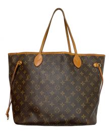 LOUIS VUITTON（ルイ ヴィトン）の古着「モノグラム ネヴァーフルMM/トートバッグ」｜ブラウン