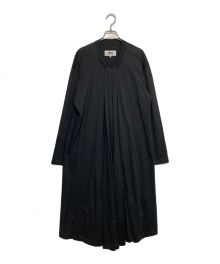 MM6 Maison Margiela（エムエムシックス メゾンマルジェラ）の古着「ジャージードレスワンピース」｜ブラック