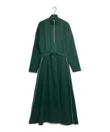 PAMEO POSE（パメオポーズ）の古着「Bicolor Jersey Dress/ワンピース」｜グリーン