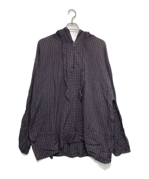 NICENESS（ナイスネス）NICENESS (ナイスネス) warren kadhi スノーパーカー ブラック×レッド サイズ:Ｌの古着・服飾アイテム