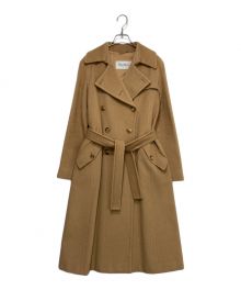 MaxMara（マックスマーラ）の古着「キャメルロングコート」｜キャメル