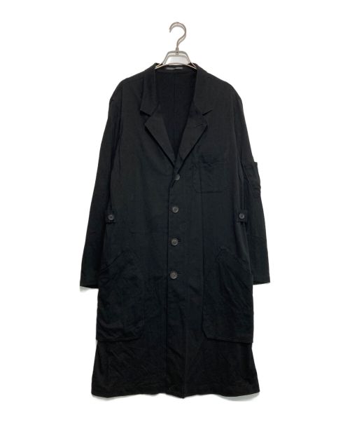 Yohji Yamamoto collections（ヨウジヤマモトコレクションズ）YOHJI YAMAMOTO collections (ヨウジヤマモトコレクションズ) black work shirt jacket ブラック サイズ:2の古着・服飾アイテム