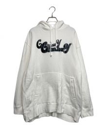 GROUND Y（グラウンドワイ）の古着「LOGO FLEECE LINING HOODIE」｜ホワイト