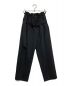 UJOH（ウジョー）の古着「Cord and Belt Pant」｜ブラック