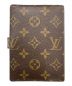 LOUIS VUITTON (ルイ ヴィトン) モノグラム アジェンダPM/手帳カバー ブラウン：10000円