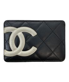 CHANEL（シャネル）の古着「カンボンラインカードケース」｜ブラック