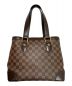 LOUIS VUITTON (ルイ ヴィトン) ダミエ ハムステッドPM / トートバッグ ブラウン：70000円