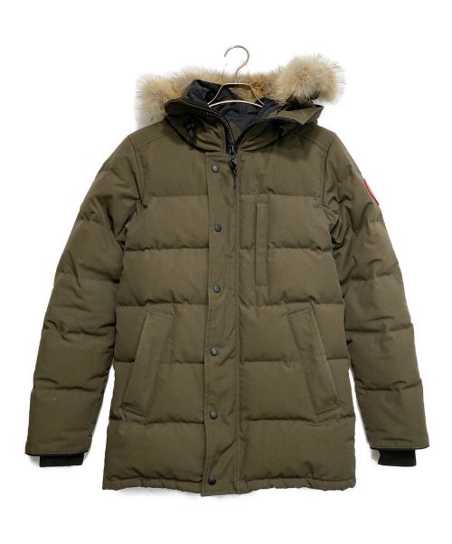 CANADA GOOSE（カナダグース）CANADA GOOSE (カナダグース) CARSON PARKA オリーブ サイズ:Sの古着・服飾アイテム