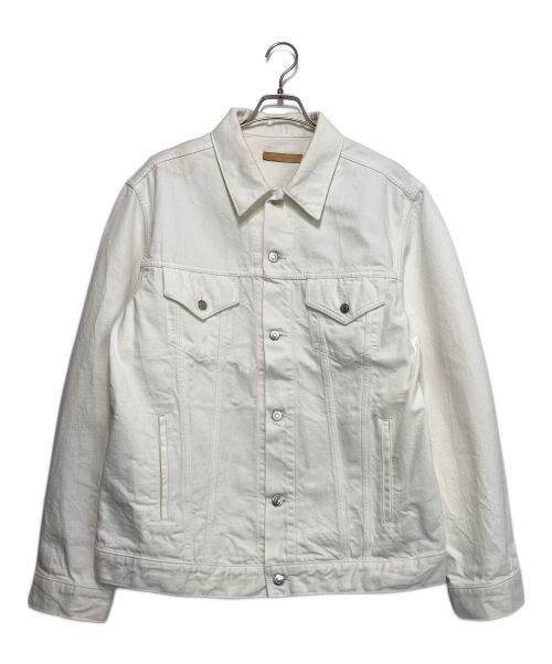 RHC Ron Herman（アールエイチシー ロンハーマン）RHC Ron Herman (アールエイチシー ロンハーマン) White Denim Jacket ホワイト サイズ:XLの古着・服飾アイテム