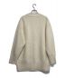 MACPHEE (マカフィ) LAMB CASHMERE VNECK CARDIGAN ホワイト サイズ:S：7000円