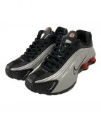 NIKEナイキ）の古着「SHOX R4 / 008:BLACK/METALLIC SILVER」｜シルバー