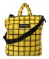 MARNI（マルニ）の古着「PUFF TOTE NS NYLON CHECK PRINT」｜イエロー