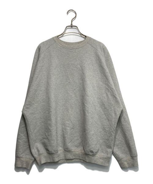 AURALEE（オーラリー）AURALEE (オーラリー) SUPER SOFT SWEAT BIG P/O グレー サイズ:4の古着・服飾アイテム