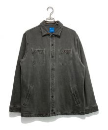 good on（グッドオン）の古着「C.P.O SWEAT JACKE」｜グレー