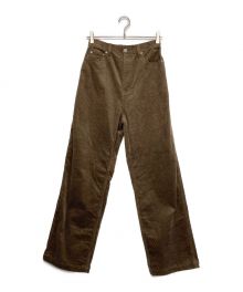 TODAYFUL（トゥデイフル）の古着「Straight Corduroy Pants」｜ブラウン