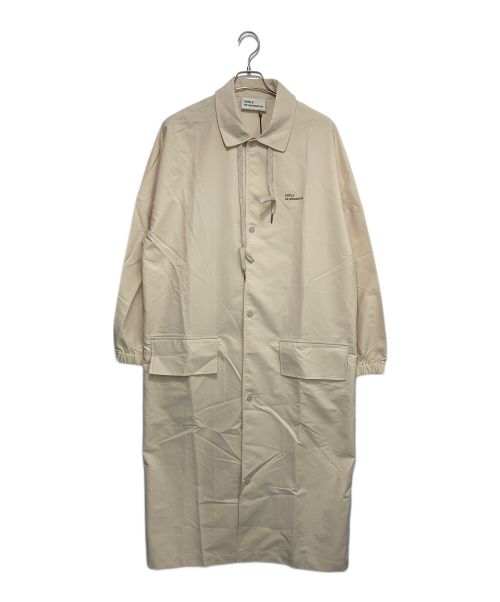 DROLE DE MONSIEUR（ドロール ド ムッシュ）DROLE DE MONSIEUR (ドロール ド ムッシュ) Collared Rain Coat ベージュ サイズ:M 未使用品の古着・服飾アイテム