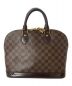 LOUIS VUITTON (ルイ ヴィトン) ダミエ アルマPM/ハンドバッグ ブラウン：70000円