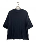 AURALEEオーラリー）の古着「SUPER SOFT WOOL MOCK-NECK TEE」｜ブラック