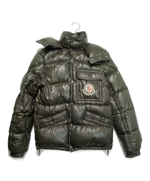 MONCLER（モンクレール）MONCLER (モンクレール) K2 DOWN JACKET カーキ サイズ:1の古着・服飾アイテム