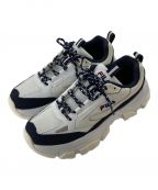 FILA×優里フィラ×）の古着「ローカットスニーカー」｜ホワイト