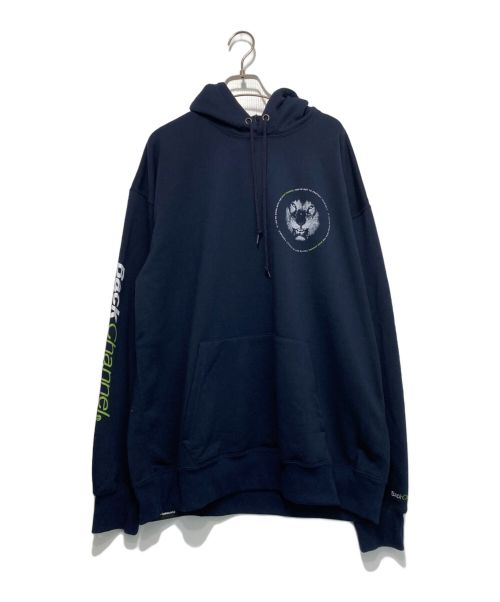 BACK CHANNEL（バックチャンネル）BACK CHANNEL (バックチャンネル) DRY PULLOVER PARKA ネイビー サイズ:XXLの古着・服飾アイテム