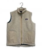 Patagoniaパタゴニア）の古着「Kid's Retro-X Vest/フリースベスト」｜ホワイト