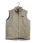 Patagonia（パタゴニア）の古着「Kid's Retro-X Vest/フリースベスト」｜ホワイト