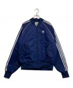 adidas Originalsアディダスオリジナル）の古着「Quilted Super Star Bomber JKT」｜ネイビー