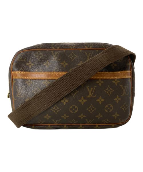 LOUIS VUITTON（ルイ ヴィトン）LOUIS VUITTON (ルイ ヴィトン) モノグラム リポーターPM/ショルダーバッグ ブラウンの古着・服飾アイテム