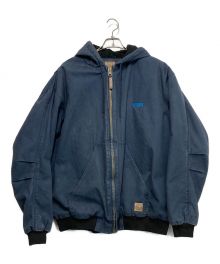 BERNE（ベルン）の古着「Heritage Duck Hooded Active Jacket」｜ネイビー