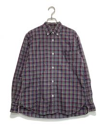 COMME des GARCONS HOMME（コムデギャルソン オム）の古着「チェックシャツ」｜レッド