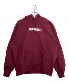 SUPREMEシュプリーム）の古着「Motion Logo Hooded Sweatshirt」｜レッド