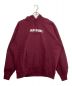 Supreme（シュプリーム）の古着「Motion Logo Hooded Sweatshirt」｜レッド