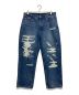 X-LARGE（エクストララージ）の古着「CRASH DENIM PANTS」｜インディゴ