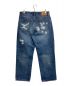 X-LARGE (エクストララージ) CRASH DENIM PANTS インディゴ サイズ:36：8000円